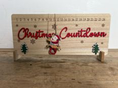 40cm Christmas Countdown Decoration