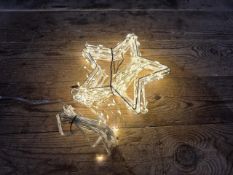 Warm LED Star Curtain 9 Stars