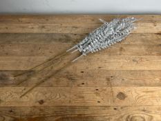 3 x Glitter Feathers