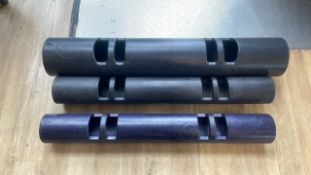 Vipr Bars, 1 x 8kg, 1 x 10kg, 1x 16kg - NEXT BID WINS LOT