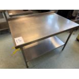 Stainless Bench - No Reserve