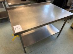 Stainless Bench - No Reserve