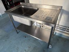 Single Sink - No Reserve