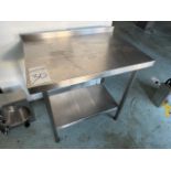 Stainless Bench - No Reserve
