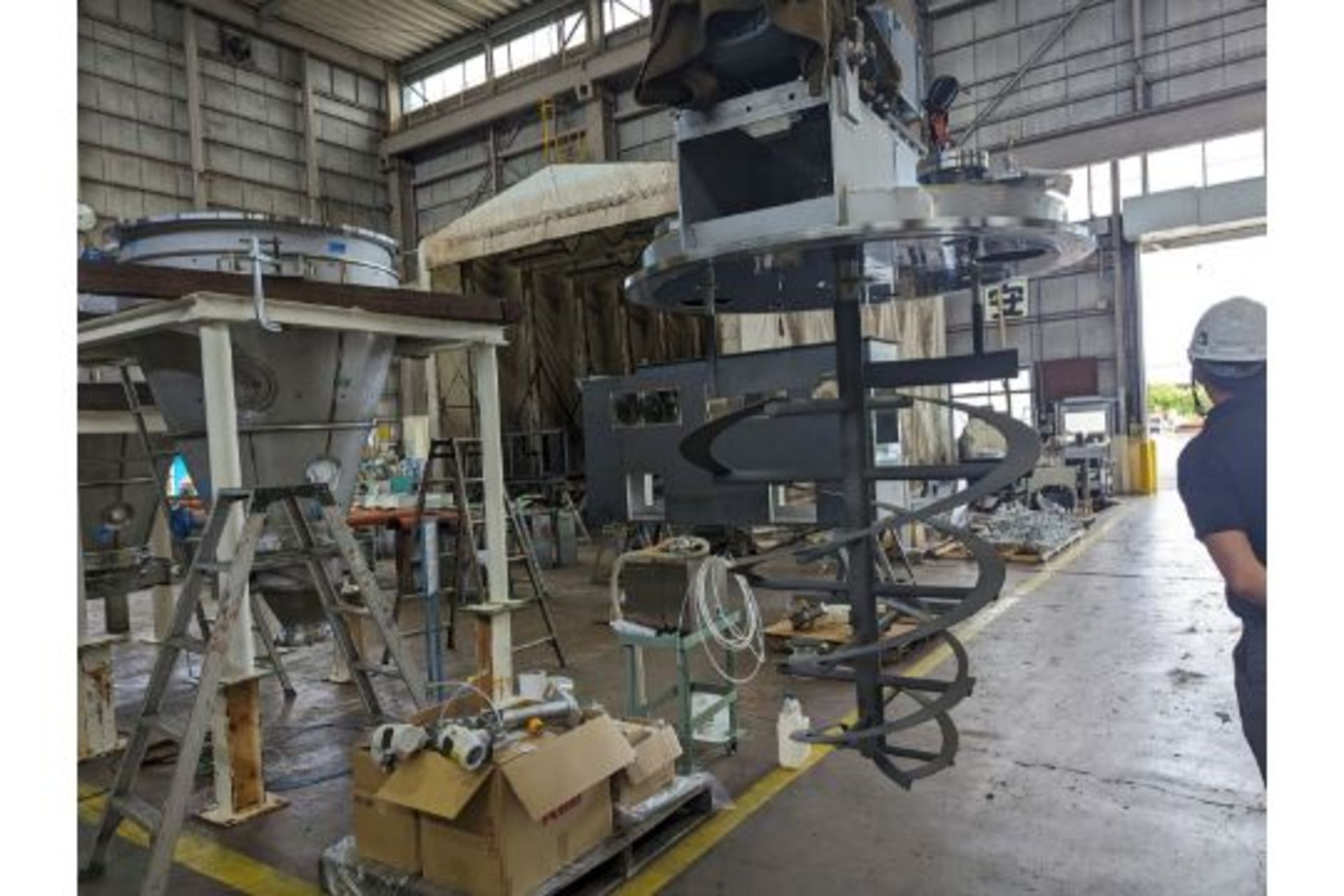 Okawara Ribocone RMW-1000VD Conical Vacuum Dryer, Unused