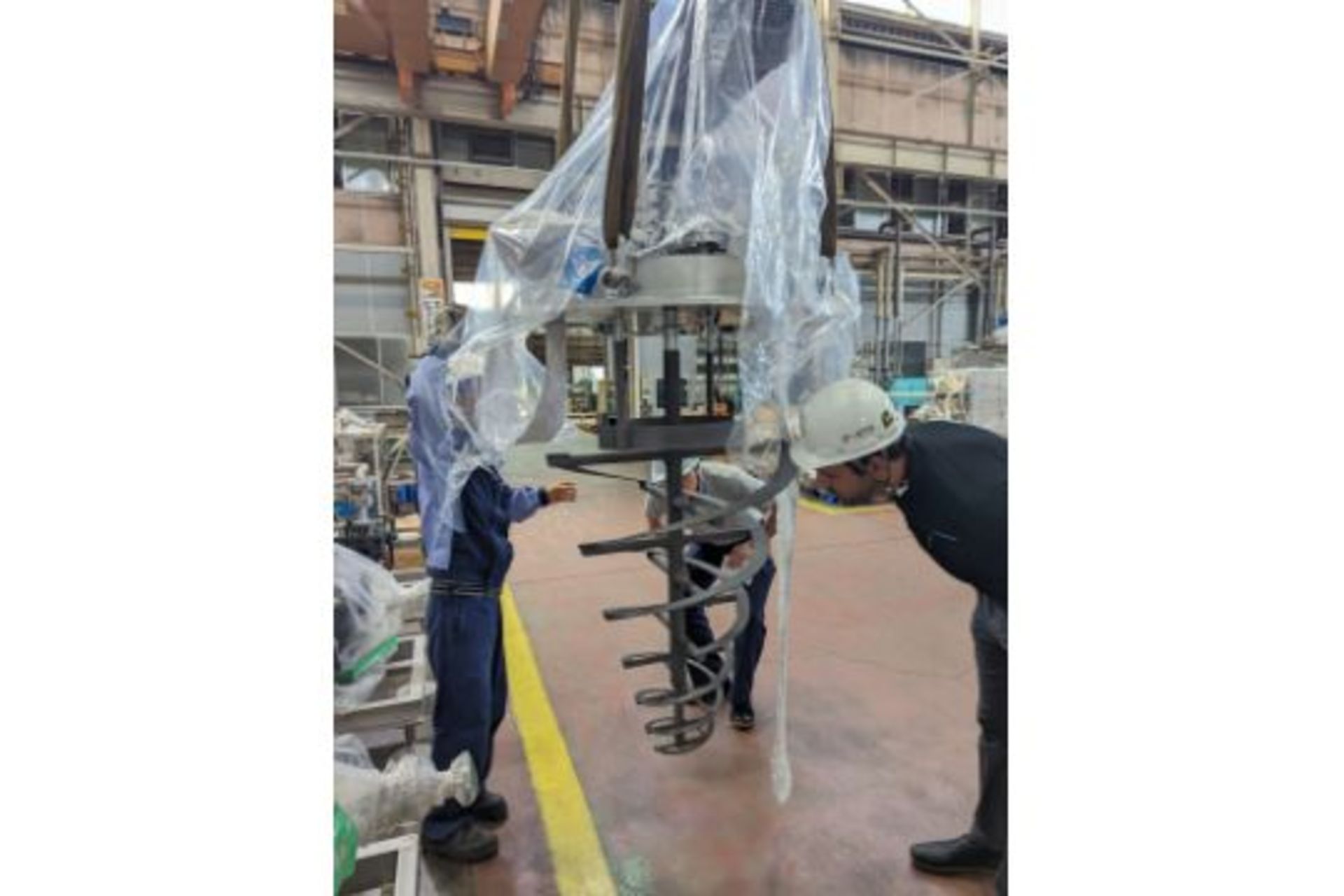 Okawara Ribocone RMW-1000VD Conical Vacuum Dryer, Unused - Image 3 of 3