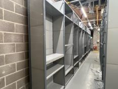 Ten Bays Of Grey Boltless Racking