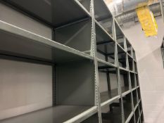 Five Bays Of Grey Boltless Racking