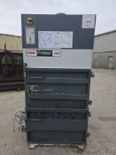 HSM V-Press 605 Vertical Baling Press machine number: 6112.122. serial number: 290171962W pressing