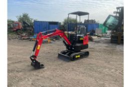 JPC Mini Excavator,  JPC HT12 1.2 Tonne Mini Digger Brand New, Unused Diesel Engine Ref:081025