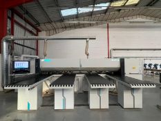 AES Alpha PS-03 4200. Beam Saw manufactured August 2021 installed January 2022 in excellent 