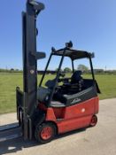 2006 Linde 2 Tonne Electric Forklift Truck Battery replaced in 2022 charger included 11764 hours 4