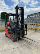 HC CPY018 Gas Forklift, 1.8 Tonne Lift, 3.7m Duplex Mast With Side Shift, 10000 Hours solid tyres