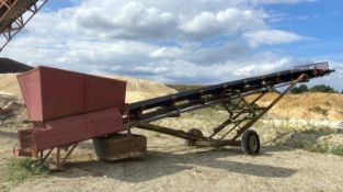Hydraulic Conveyor 50ft 50ft Hydraulic Conveyor 32″ Wide belt Location-Buckland, SG9 Viewing -