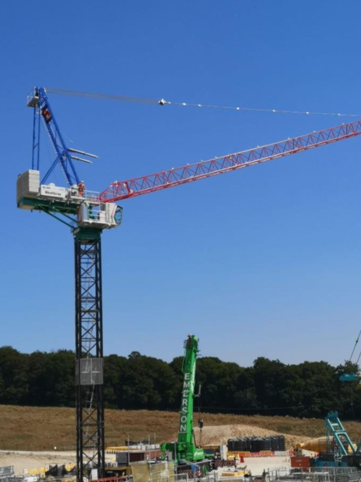 Moritsch RTL 285-18 Luffing Jib Tower Crane TC35 Make: Moritsch Model: RTL 285-18 Luffing Jib