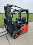 2018 Linde 1.6 Tonne Electric Forklift Container Spec 1.6 tonne maximum capacity 5680 Hours truck is