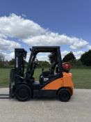2018 Doosan 2.5 Tonne Forklift, 4.7m Container Spec Mast, Side Shift, 6751 Hours, Gas ref: 150925