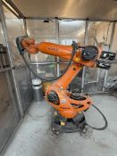 KUKA Industrial Robot KR210 R2700 Prime Complete with KRC4 controller, tool exchange stand and