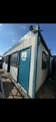 2 Bay Modular Building Cabin Triple Office With Store Room Each bay is 28ft x 10ft Collection