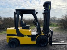 2015 Yale GDP35VX 3.5 Tonne Diesel Forklift, 5815mm Full Free Lift, Side Shift, 8074 Hours ref: