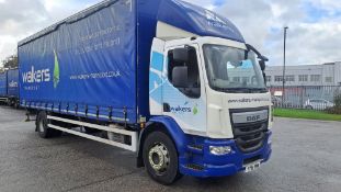 2016 DAF LF260 Curtain Side Truck Please note: you are bidding on one DAF Curtain Side truck, an add
