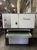 2003 Timesavers by Grindingmaster 20 Series 1100W Surface Finishing Machine 1100mm wide belt singl