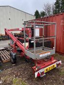 2007 Niftylift 120ME Boom Lift model 120ME serial number 16644 year of manufacture: 2007 SWL 200