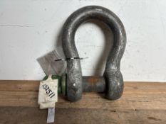 Bow Shackle Alloy Screw Pin WLL 35T - LS2511