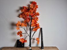 Linea 6ft Solar Maple Leaf Tree