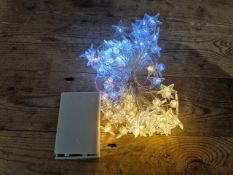 Star Light String Warm and Cook White