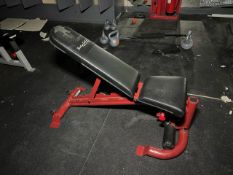 Body Solid Adjustable Metal Bench
