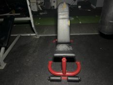 Body Solid Adjustable Metal Bench