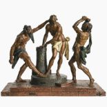 Geißelungsgruppe - Roman Anton Boos (1733 Bischofswang b. Roßhaupten - 1810 München), Umkreis, um 1