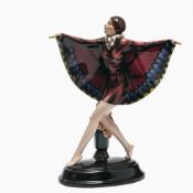 "Gefangener Vogel" (Der gefangene Vogel, Tänzerin Niddy Impekoven) - Friedrich Goldscheider, Wien,