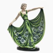 Schreitende Tänzerin - Friedrich Goldscheider, Wien 1936/37 Entwurf Stephan Dakon