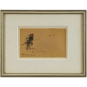 Max Slevogt - Dankeskarte