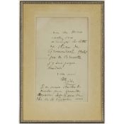 Auguste Rodin - Brief an Charles Morice