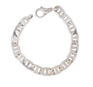 Herren Armband aus Sterlingsilber 925/-, Länge 21,0cm, Breite 10mm, 28,2 Gramm