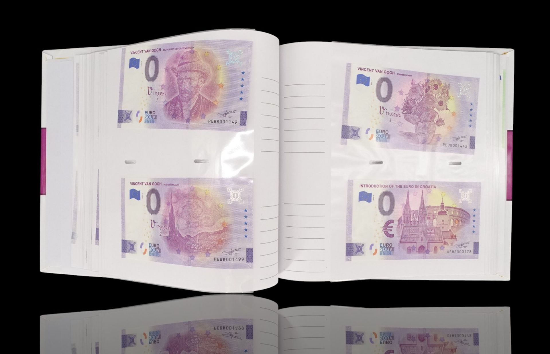 Album for 0-Euro banknotes, 33,80