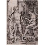 Heinrich Aldegrever - Mucius Scaevola - 1530