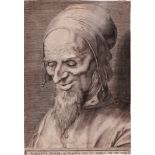 Aegidius Sadeler after Albrecht Dürer - Head of Apostle - 1598