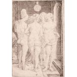 Albrecht Dürer, Wenzel von Olmütz - The Four Witches - 1497