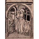 Wolfgang - Mary with Child and Abbot Ludwig von Lindau - 1477