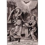 Hieronymus Wierix - The Annunciation