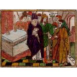 Master of Antwerp (1485-1491) - Joseph with the blooming lily branch