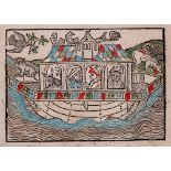 Koelhoff's Chronicles - Noah's ark - 1499