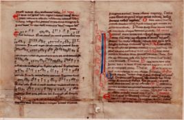 Te Deum Laudanus - Non Biblical Hyme -Breviary 13th/14th Century
