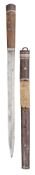 A TIBETAN OR BHUTANESE DAGGER, 19TH CENTURY