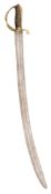 AN INDIAN OFFICER’S SABRE IN THE ENGLISH MANNER, 19TH CENTURY, PROBABLY PUNJAB
