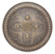 A SMALL INDIAN DHAL, LATE 19TH CENTURY